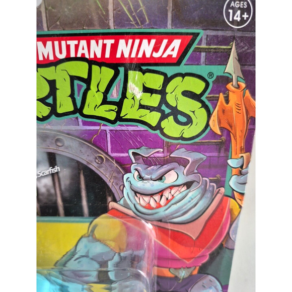 Teenage Mutant Ninja Turtles Reaction Super 7 TMNT Ray Fillet Figure Collectible - Picture 13 of 16